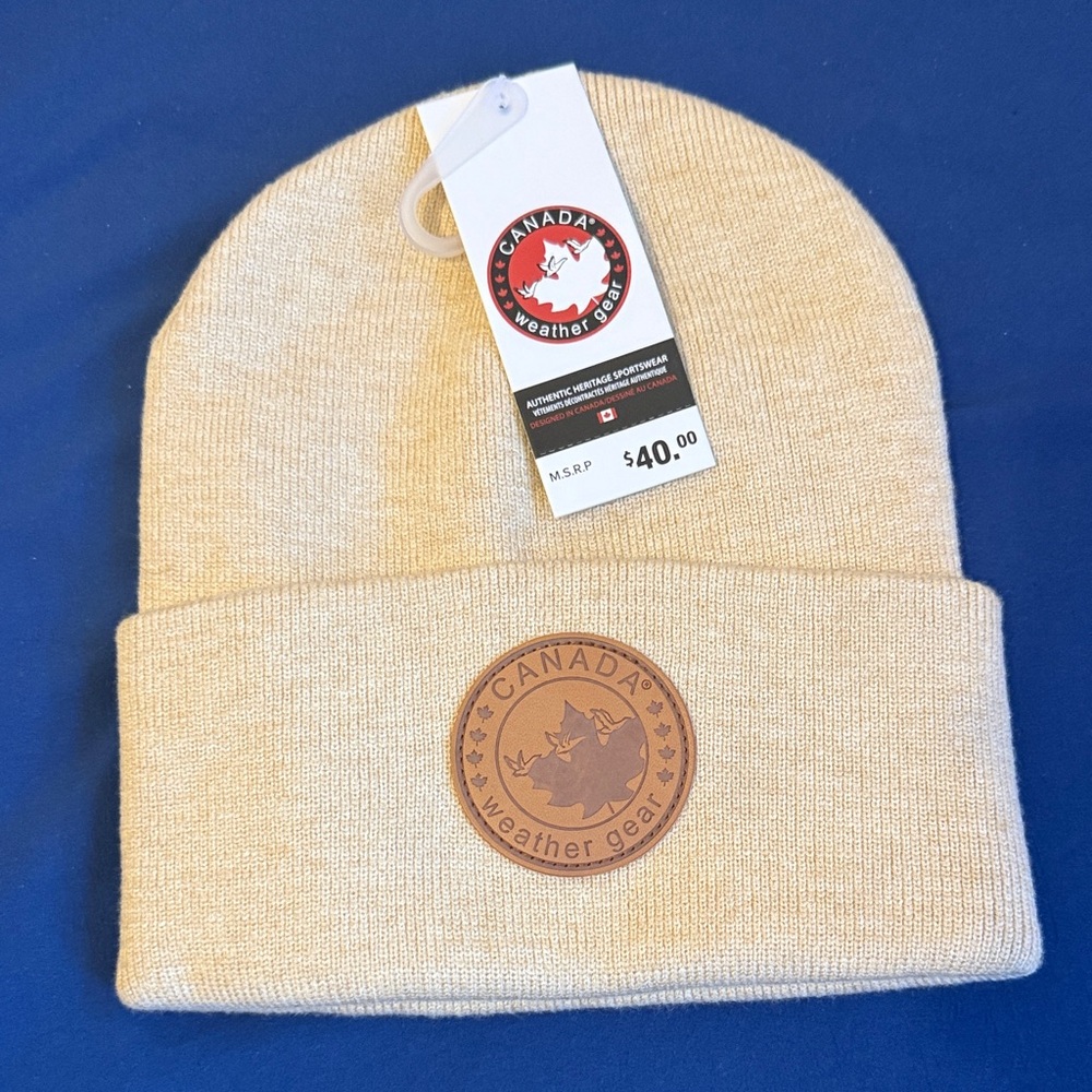 Canada Weather Gear Tan Beanie